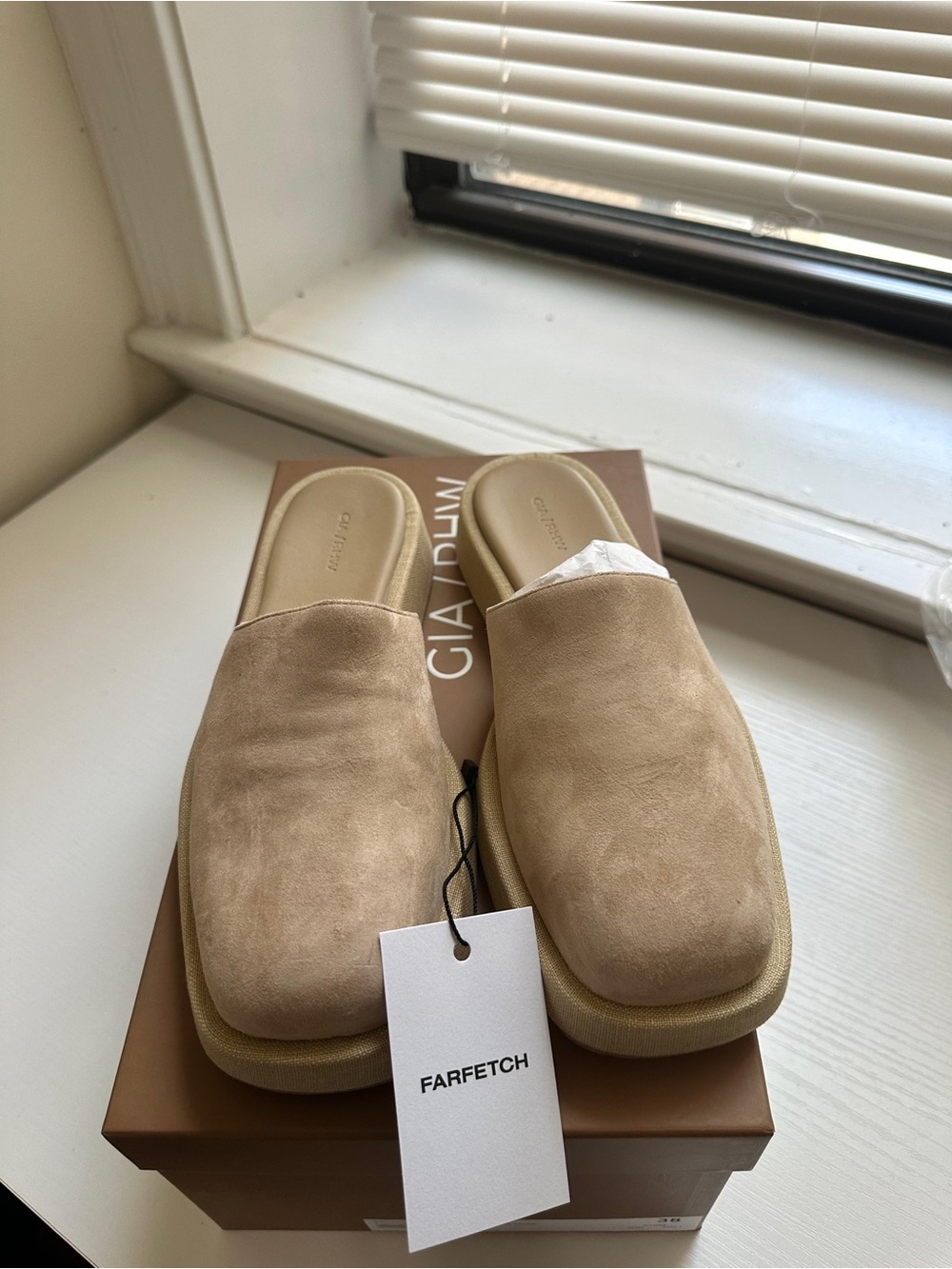 Beige Suede Slip-On Men's Loafers